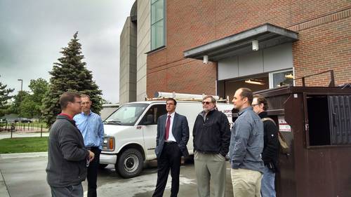 <p>Mike Fields of Iowa State University gave us a tour of the Agricultural and Biosystems Engineering Facility.&nbsp; You can read more about it here: <a href="http://www.iowastatedaily.com/news/article_222c0e74-5008-11e4-9f4b-871774c3e776.html" target="_blank">http://www.iowastatedaily.com/news/article_222c0e74-5008-11e4-9f4b-871774c3e776.html</a></p>