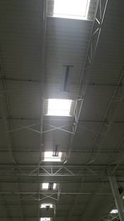 View Image 'There are skylights throughout the...'
